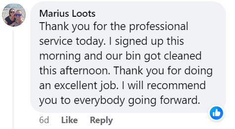 Customer Review WCB 6