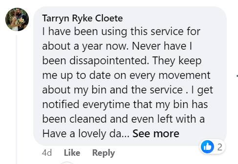 Customer Review 2 WCB